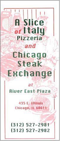 A page from the menu of the Chicago Steak House restaurant in Chicago