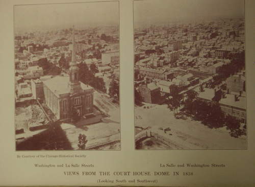 Views from the Court House dome in 1858