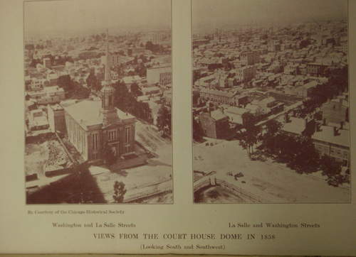 Views from the Court House dome in 1858